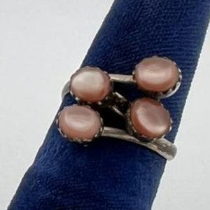 Navajo Sterling Silver Mother of Pearl Ring